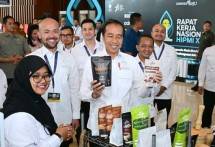 Presiden Jokowi Resmikan Pembukaan Rakernas XVIII HIPMI