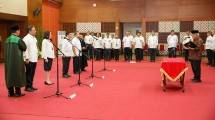 Menteri Basuki Lantik Empat Pejabat Tinggi Madya Kementerian PUPR