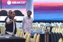 Jakarta-Presiden Joko Widodo (Jokowi) diagendakan melakukan 25 pertemuan dalam Konferensi Tingkat Tinggi (KTT) ke-43 Perhimpunan Negara-Negara Asia Tenggara atau ASEAN di Jakarta Convention Center (JCC), Jakarta pada 5--7 September 2023. (foto kominfo).