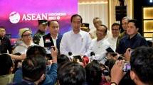 Presiden Jokowi Tinjau JCC Jakarta