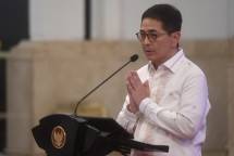 Ketua KADIN yang juga ketua ASEAN Business Advisory Council (ABAC) Arsjad Rasjid berpidato saat acara pembukaan ASEAN Business Investment Summit (ABIS) 2023 di Istana Negara, Jakarta, Jumat (1/9/2023). ABIS 2023 mengangkat tema ASEAN Centralilty: Inovating Toward Greater Inclusivity. ANTARA FOTO/Akbar Nugroho Gumay/foc.