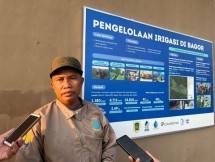 Ketua Forum Relawan Irigasi (FRI), Sumartono 