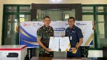 Penyerahan bantuan Alat kesehatan Asabri