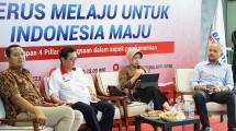 Bakastra HIPMI gelar diskusi bertajuk "Terus Melaju Untuk Indonesia Maju, Penerapan 4 Pilar Kebangsaan Dalam Aspek Perekonomian"