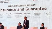 Ketua Asippindo Ivan Soeparno saat menjadi pembicara dalam Indonesia &ndash; Korea Financial Cooperation Forum ke-2 yang diselengarakan oleh Otoritas Jasa Keuangan (OJK) bersama dengan Council on International Financial Cooperation (CICF)