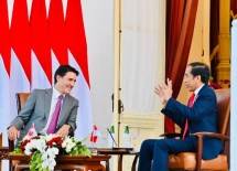 Bertemu Presiden Jokowi, PM Trudeau Apresiasi Kepimpinan Indonesia di Kawasan