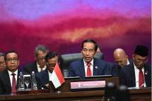 Presiden RI Joko Widodo menyampaikan pandangan saat Plenary Session KTT ke-43 ASEAN di Jakarta Convention Center, Jakarta, Selasa (5/9/2023). MEDIA CENTER KTT ASEAN 2023/M Agung Rajasa/pras. 