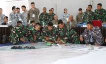 Jelang Operasi Amfibi Korps Marinir Laksanakan Tactical Floor Game (TFG)