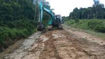 Penanganan Jalan Daerah di Kapuas Hulu Kalimantan Barat Dimulai