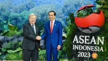 Presiden Jokowi dan Sekjen PBB Antonio Guterres