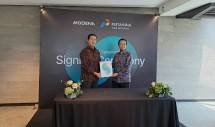 Penandatanganan kerjasama PGN dengan Modena.