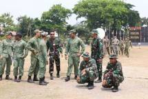 Prajurit Korps Marinir Laksanakan Drill Parsial Operasi Amfibi 