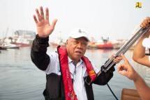 Menteri PUPR Basuki Lepas Peserta Nusantara Sail 2023 Berlayar dari Jakarta Menuju IKN Nusantara