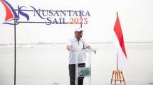 Menteri Basuki Lepas Peserta Nusantara Sail 2023