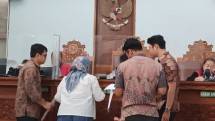 Suasana sidang gugatan