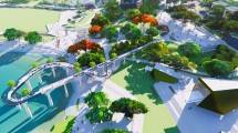 Desain kawasan Waduk Gajah Mungkur