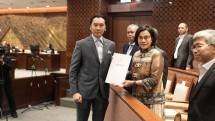 Ibas Sampaikan LPJ APBN 2022 dengan Sejumlah Masukan