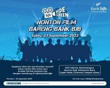 bank bjb kembali menghadirkan program bjb WideScreen, yakni program nonton bareng untuk nasabah bank bjb. 