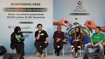 Gerakan Kolaboratif 'Green Movement Sabuk Hijau Nusantara' Tanam 10 Ribu Pohon di IKN