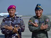 Dankormar Hadiri Penyematan Brevet Penerbang kepda KASAL