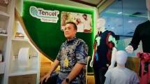 Presiden Direktur PT South Pacific Viscose, Sri Aditia (Foto: Ridwan/Industry.co.id)