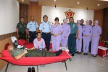 Pangkogabwilhan II Apresiasi Kegiatan Donor Darah Dalam Rangka HUT Ke-4 Kogabwilhan II Sebagai Wujud Kepedulian Terhadap Sesama