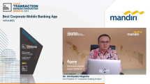Virtual Awarding terhadap Bank Mandiri