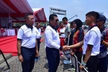 Dankormar Hadiri Panglima TNI Run 2023 dan Pameran Alutsista TNI