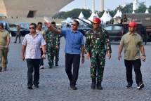Wadan Kormar Tinjau Kesiapan Acara Panglima TNI Run 2023 dan Pameran Alutsista TNI