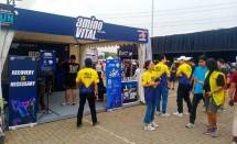 Booth aminoVITAL di Garmin Run 2023.