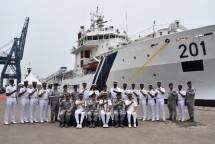 Bakamla RI Sambut Kedatangan Kapal Indian Coast Guard Samudra Prahari (Foto Humas Bakamla RI)