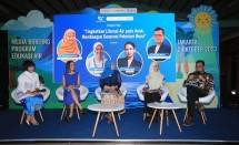 Sesi diskusi panel dalam Media Briefing Program Edukasi Air &ldquo;Pahlawan Cilik Bijak Air&rdquo; dari Danone Indonesia.