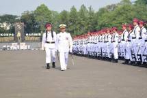 Koorsahli Dankormar Pimpin Upacara Peringatan HUT Ke-78 TNI