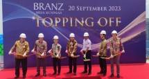 Tokyu Land Indonesia lakukan Topping Off BRANZ Mega Kuningan