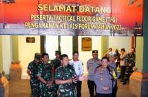 Panglima TNI laksamana Yudo Margono dan Kapolro