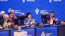 Menparekraf Sandiaga Salahuddin Uno saat menghadiri Pertemuan Tingkat Menteri (Ministerial Meeting atau MM) Konferensi Tingkat Tinggi (KTT) Archipelagic and Island States (AIS) Forum 2023 di Bali
