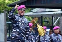 Dankormar Beri Nama Sangkala Yudha Perkasa untuk Drum Band Marinir