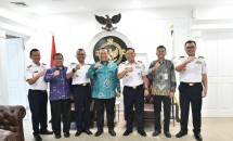 Kepala Bakamla RI Lakukan Courtesy Call ke Pimpinan 1 BPK RI