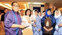 Menteri Koperasi dan UKM AAGN Puspayoga menghadiri acara Rakernas Ikatan Wanita Pengusaha Indonesia (Iwapi) XXVIl 