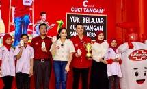 Lifebuoy gelar kampanye cuci tangan pakai sabun.