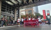Road to IFG LBM 2023 di Jakarta dengan menggelar Media Fun Run.