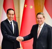 Bertemu PM RRT, Presiden Jokowi Apresiasi Kemitraan Indonesia-RRT