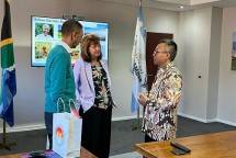 Konjen RI Cape Town Bahas Kerja Sama dengan CEO Nelson Mandela Bay Business Chamber