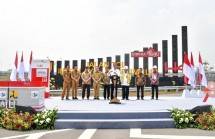 Presiden Jokowi Resmikan Jalan Tol Indralaya-Prabumulih