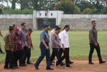 Panglima TNI Dampingi Presiden RI Kunker di Kutai Barat, Kalimantan