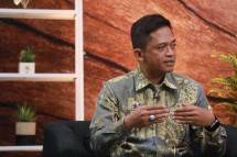 Sulistyo dalam dialog Forum Merdeka Barat 9 (MB9) bertajuk &lsquo;Infrastruktur Digital Menuju 100 Smart City&rsquo;, Jumat (3/11).