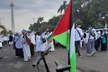 Jutaan Peserta Aksi Bela Palestina Melaknat Agresi Militer Israel 