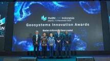 Leica Geosystem Indonesia dan Hexagon Global bersama Menteri BPPN.