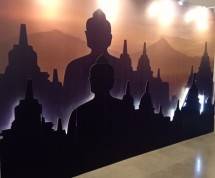 Lukisan Candi Borobudur (Fot Dije)