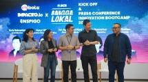 Konferensi pers Program Pembinaan BCA Bangga Lokal